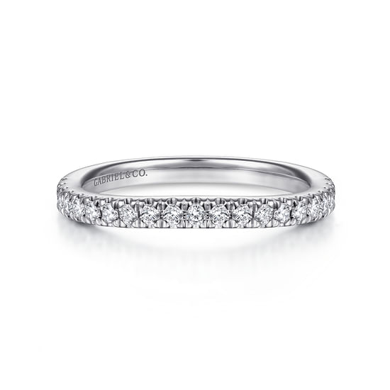 Gabriel - 14K White Gold Matching Wedding Band