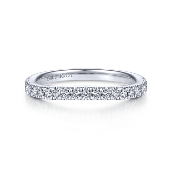 Gabriel - 14K White Gold Matching Wedding Band