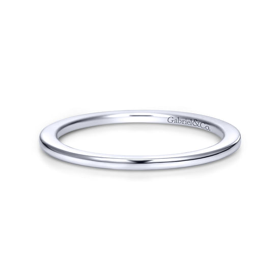 Gabriel - 14K White Gold Matching Wedding Band