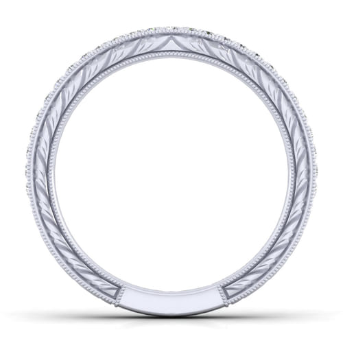 14K White Gold Matching Wedding Band 14K White Gold Matching Wedding Band