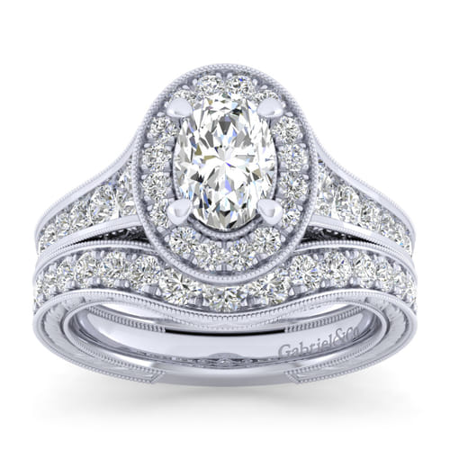 14K White Gold Matching Wedding Band 14K White Gold Matching Wedding Band