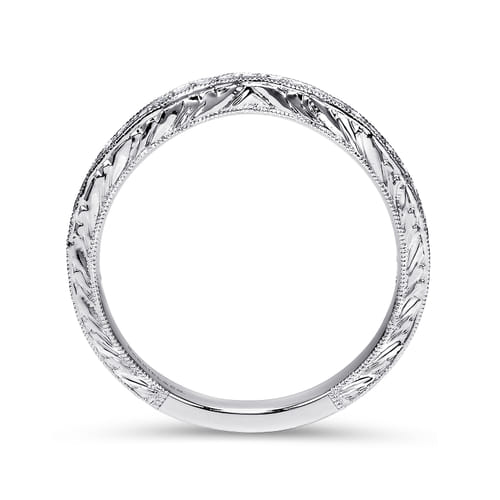 14K White Gold Matching Wedding Band 14K White Gold Matching Wedding Band