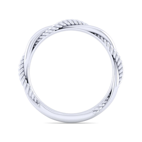 14K White Gold Matching Wedding Band