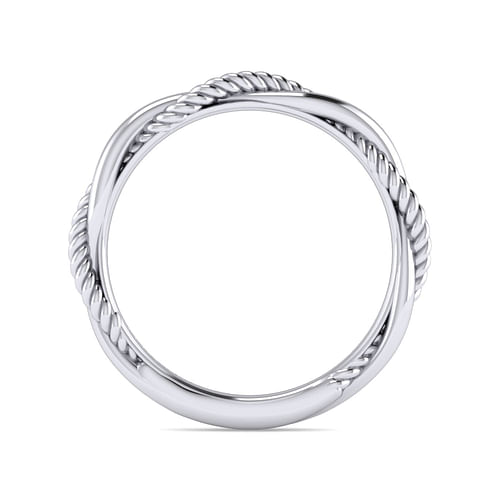 14K White Gold Matching Wedding Band