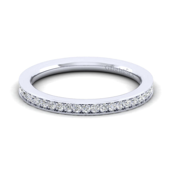 Gabriel - 14K White Gold Matching Wedding Band
