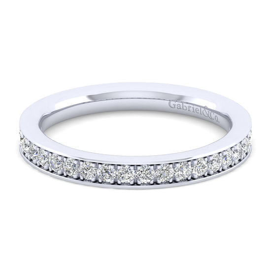 Gabriel - 14K White Gold Matching Wedding Band