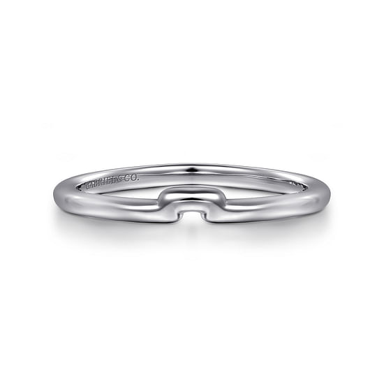 Gabriel - 14K White Gold Matching Wedding Band