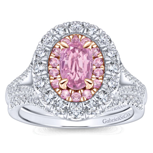14K White Gold Matching Wedding Band