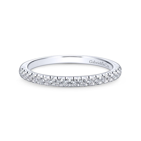 Gabriel - 14K White Gold Matching Wedding Band