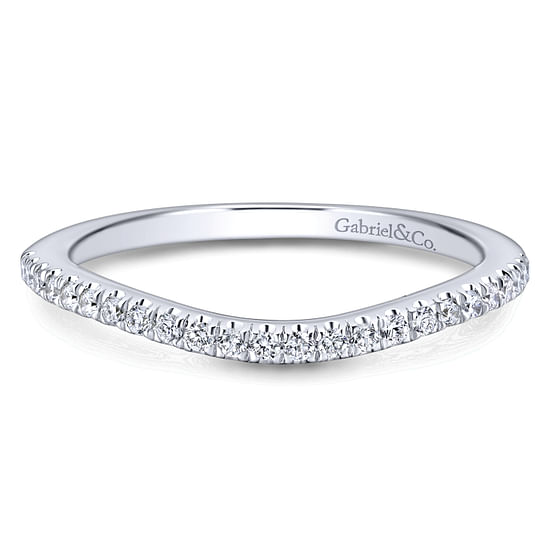 Gabriel - 14K White Gold Matching Wedding Band