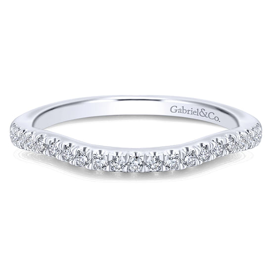 Gabriel - 14K White Gold Matching Wedding Band