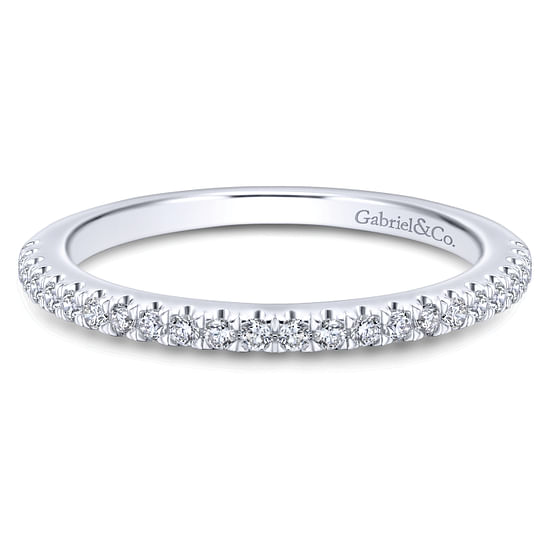 Gabriel - 14K White Gold Matching Wedding Band