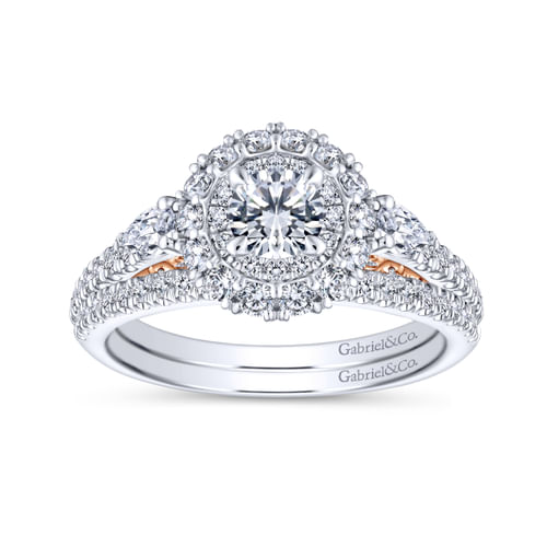 14K White Gold Matching Wedding Band