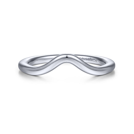 Gabriel - 14K White Gold Matching Wedding Band