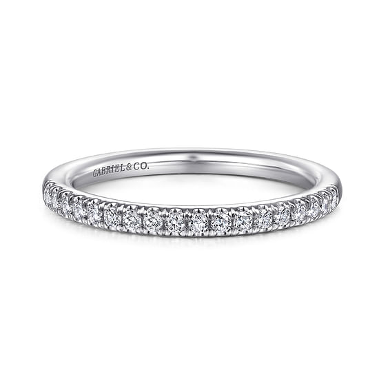 Gabriel - 14K White Gold Matching Wedding Band