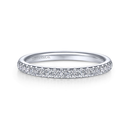 Gabriel - 14K White Gold Matching Wedding Band