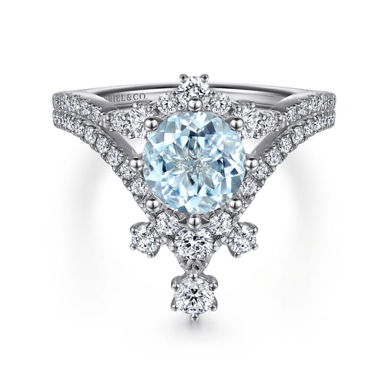 14K White Gold Matching Wedding Band angle 4
