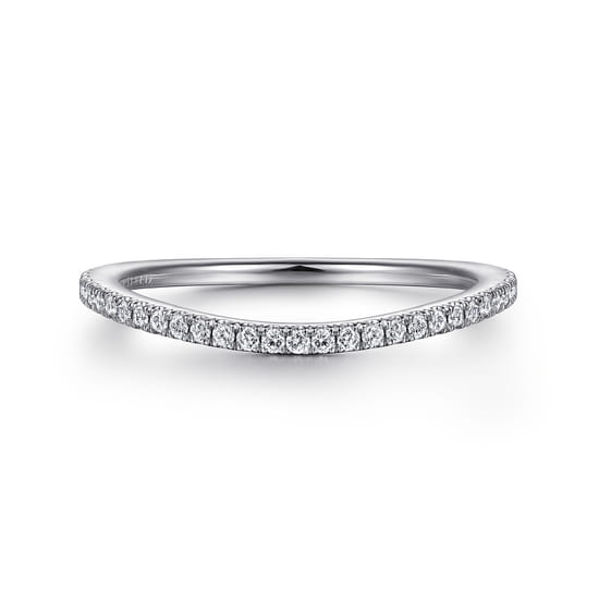 Gabriel - 14K White Gold Matching Wedding Band