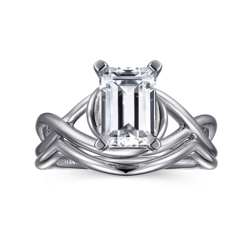 14K White Gold Matching Wedding Band