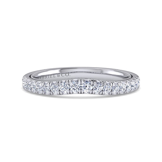 Gabriel - 14K White Gold Matching Wedding Band