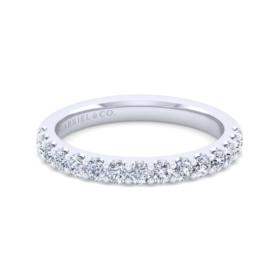 Gabriel - 14K White Gold Matching Wedding Band