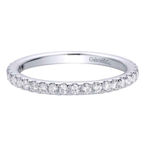 Gabriel - 14K White Gold Matching Wedding Band