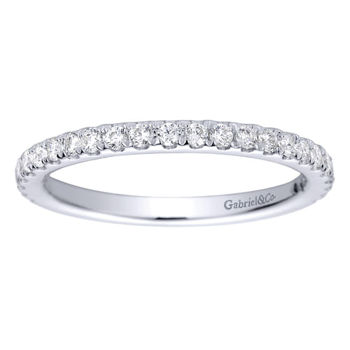 14K White Gold Matching Wedding Band 14K White Gold Matching Wedding Band