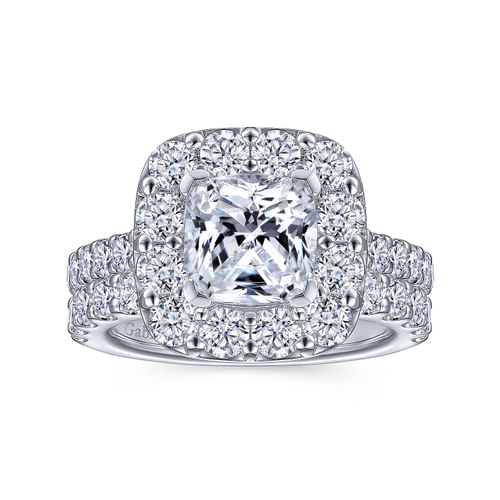 14K White Gold Matching Wedding Band