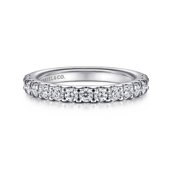 Gabriel - 14K White Gold Matching Wedding Band