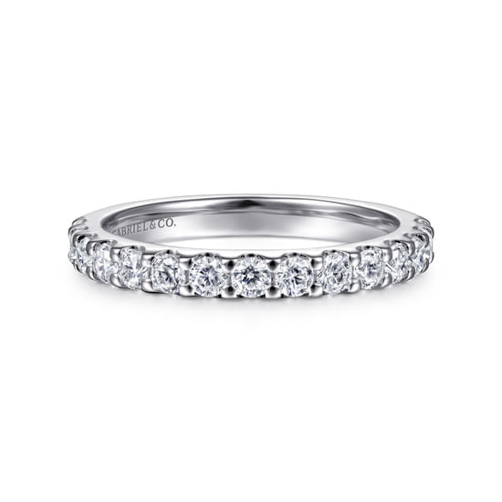 Gabriel - 14K White Gold Matching Wedding Band