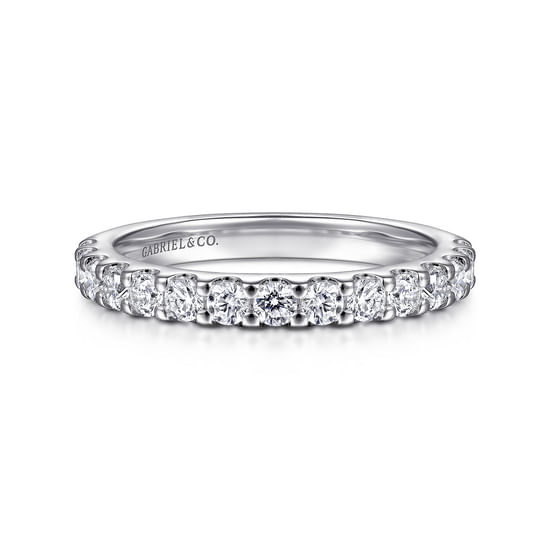Gabriel - 14K White Gold Matching Wedding Band