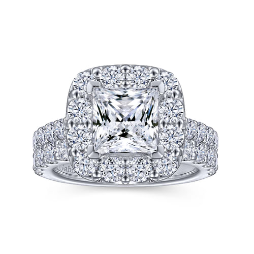 14K White Gold Matching Wedding Band