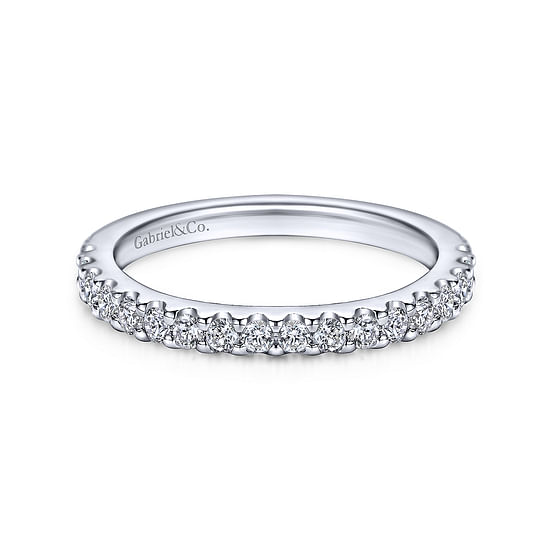 Gabriel - 14K White Gold Matching Wedding Band