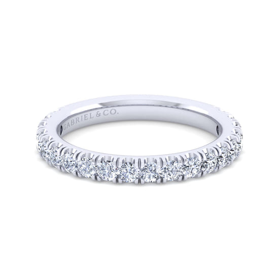 Gabriel - 14K White Gold Matching Wedding Band