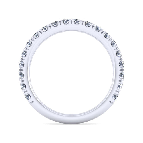 14K White Gold Matching Wedding Band