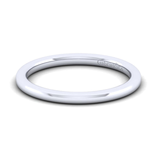 Gabriel - 14K White Gold Matching Wedding Band