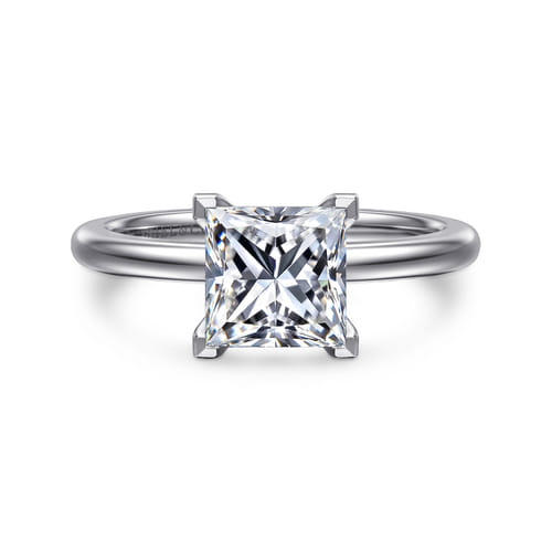 14K White Gold Princess Cut Diamond Engagement Ring 14K White Gold Princess Cut Diamond Engagement Ring