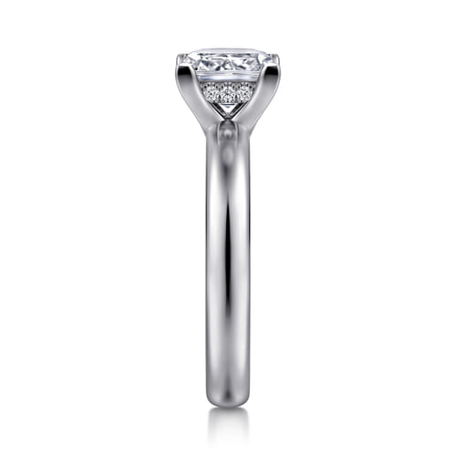 14K White Gold Princess Cut Diamond Engagement Ring 14K White Gold Princess Cut Diamond Engagement Ring
