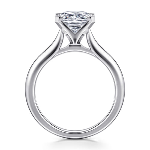 14K White Gold Princess Cut Diamond Engagement Ring 14K White Gold Princess Cut Diamond Engagement Ring