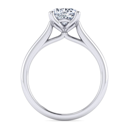 14K White Gold Round Diamond Engagement Ring 14K White Gold Round Diamond Engagement Ring