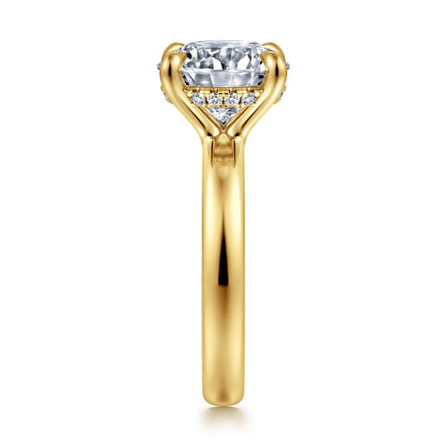 14K White Gold Round Diamond Engagement Ring 14K White Gold Round Diamond Engagement Ring