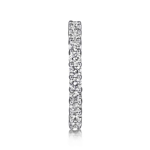 14K White Gold Shared Prong Diamond Eternity Band