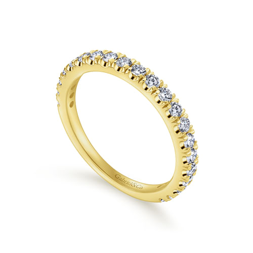 14K Yellow Gold   Matching Wedding Band