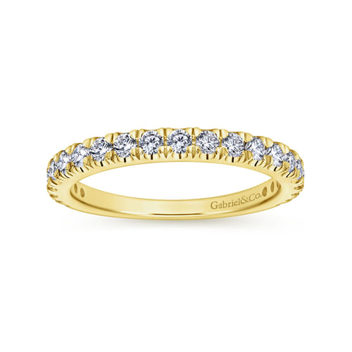 14K Yellow Gold   Matching Wedding Band