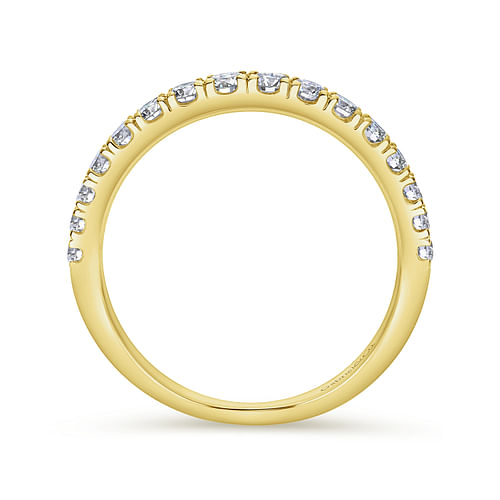 14K Yellow Gold   Matching Wedding Band