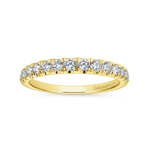 14K Yellow Gold   Matching Wedding Band