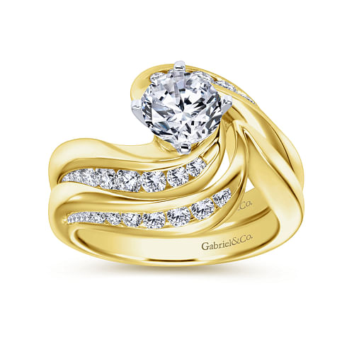 14K Yellow Gold   Matching Wedding Band