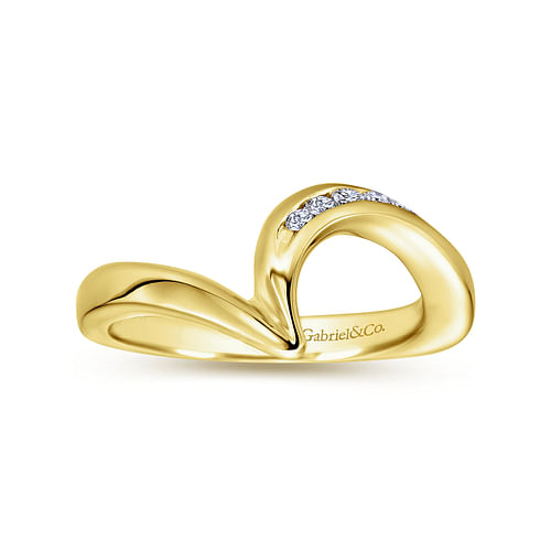 14K Yellow Gold   Matching Wedding Band