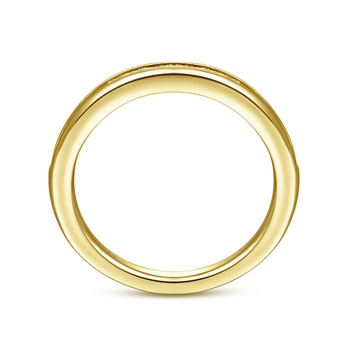 14K Yellow Gold   Matching Wedding Band