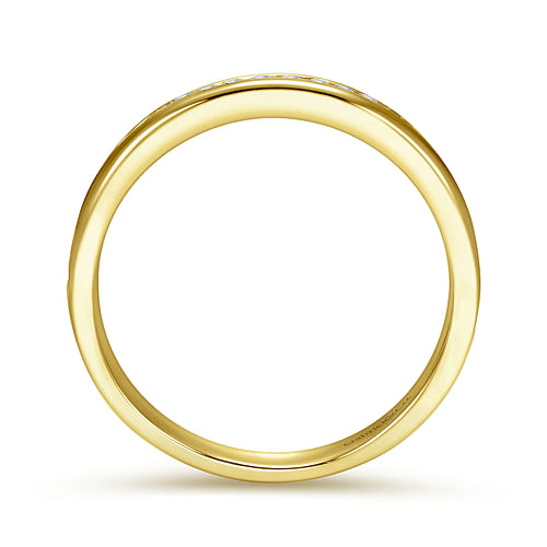 14K Yellow Gold   Matching Wedding Band